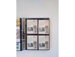 2000/15, postfrische und gestempelte, in den Hauptnummern je überkomplette Sammlung, dabei Marken je einzeln und in Viererblo