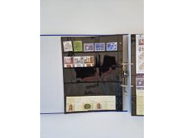 2000/15, postfrische und gestempelte, in den Hauptnummern je überkomplette Sammlung, dabei Marken je einzeln und in Viererblo
