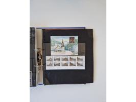 2000/15, postfrische und gestempelte, in den Hauptnummern je überkomplette Sammlung, dabei Marken je einzeln und in Viererblo