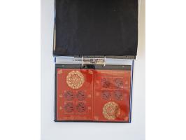 2000/15, postfrische und gestempelte, in den Hauptnummern je überkomplette Sammlung, dabei Marken je einzeln und in Viererblo