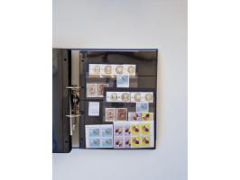 2000/15, postfrische und gestempelte, in den Hauptnummern je überkomplette Sammlung, dabei Marken je einzeln und in Viererblo