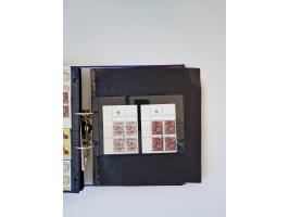 2000/15, postfrische und gestempelte, in den Hauptnummern je überkomplette Sammlung, dabei Marken je einzeln und in Viererblo