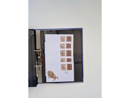 2000/15, postfrische und gestempelte, in den Hauptnummern je überkomplette Sammlung, dabei Marken je einzeln und in Viererblo