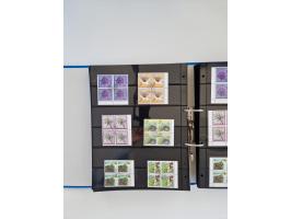 2000/15, postfrische und gestempelte, in den Hauptnummern je überkomplette Sammlung, dabei Marken je einzeln und in Viererblo