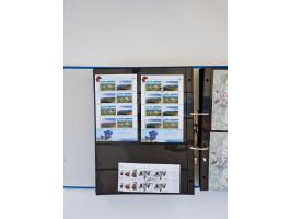 2000/15, postfrische und gestempelte, in den Hauptnummern je überkomplette Sammlung, dabei Marken je einzeln und in Viererblo