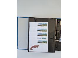 2000/15, postfrische und gestempelte, in den Hauptnummern je überkomplette Sammlung, dabei Marken je einzeln und in Viererblo