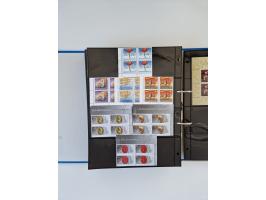 2000/15, postfrische und gestempelte, in den Hauptnummern je überkomplette Sammlung, dabei Marken je einzeln und in Viererblo