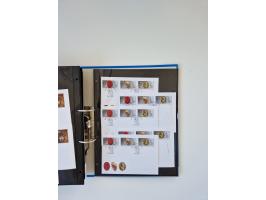 2000/15, postfrische und gestempelte, in den Hauptnummern je überkomplette Sammlung, dabei Marken je einzeln und in Viererblo