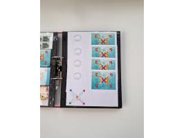 2000/15, postfrische und gestempelte, in den Hauptnummern je überkomplette Sammlung, dabei Marken je einzeln und in Viererblo