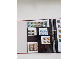 2000/15, postfrische und gestempelte, in den Hauptnummern je überkomplette Sammlung, dabei Marken je einzeln und in Viererblo