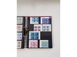 2000/15, postfrische und gestempelte, in den Hauptnummern je überkomplette Sammlung, dabei Marken je einzeln und in Viererblo