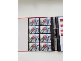 2000/15, postfrische und gestempelte, in den Hauptnummern je überkomplette Sammlung, dabei Marken je einzeln und in Viererblo