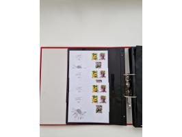 2000/15, postfrische und gestempelte, in den Hauptnummern je überkomplette Sammlung, dabei Marken je einzeln und in Viererblo