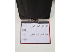 2000/15, postfrische und gestempelte, in den Hauptnummern je überkomplette Sammlung, dabei Marken je einzeln und in Viererblo