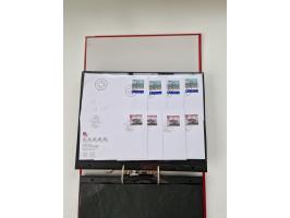 2000/15, postfrische und gestempelte, in den Hauptnummern je überkomplette Sammlung, dabei Marken je einzeln und in Viererblo