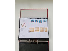 2000/15, postfrische und gestempelte, in den Hauptnummern je überkomplette Sammlung, dabei Marken je einzeln und in Viererblo