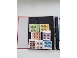 2000/15, postfrische und gestempelte, in den Hauptnummern je überkomplette Sammlung, dabei Marken je einzeln und in Viererblo