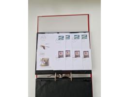 2000/15, postfrische und gestempelte, in den Hauptnummern je überkomplette Sammlung, dabei Marken je einzeln und in Viererblo