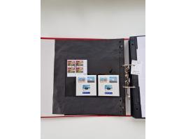 2000/15, postfrische und gestempelte, in den Hauptnummern je überkomplette Sammlung, dabei Marken je einzeln und in Viererblo