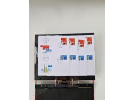 2000/15, postfrische und gestempelte, in den Hauptnummern je überkomplette Sammlung, dabei Marken je einzeln und in Viererblo