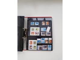 2000/15, postfrische und gestempelte, in den Hauptnummern je überkomplette Sammlung, dabei Marken je einzeln und in Viererblo