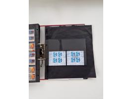 2000/15, postfrische und gestempelte, in den Hauptnummern je überkomplette Sammlung, dabei Marken je einzeln und in Viererblo