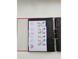 2000/15, postfrische und gestempelte, in den Hauptnummern je überkomplette Sammlung, dabei Marken je einzeln und in Viererblo