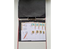 2000/15, postfrische und gestempelte, in den Hauptnummern je überkomplette Sammlung, dabei Marken je einzeln und in Viererblo