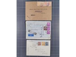 1893/1940, Stationery cards and envelopes including good cancellations,1935 Manchukuo set with spec. cancel, 1936 German Reic