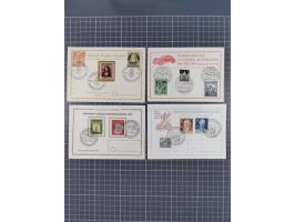 1949/55, 17 Briefe &amp; Karten mit FDC und SSt., dabei Furtwängler, sehr sauber
