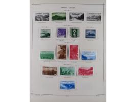 1872/1966, Collection on album leaves, few nice classic cancellations, air mails, national park and later issues unused. Addi