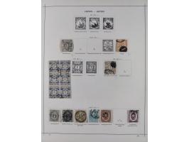 1872/1966, Collection on album leaves, few nice classic cancellations, air mails, national park and later issues unused. Addi