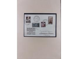 1912/61, Heimatsammlung Saarland mit Flugpost 1912, Erstflu Saarbrücken-Paris 1928, Firmenlochung, Feldpost, Einladungskarte 