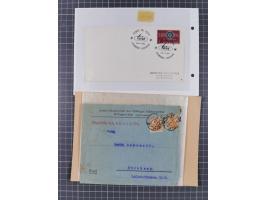 1912/61, Heimatsammlung Saarland mit Flugpost 1912, Erstflu Saarbrücken-Paris 1928, Firmenlochung, Feldpost, Einladungskarte 