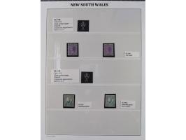 1860/1910, Unused collection on 13 leaves with over 100 items, beginning with registered issue, many margin miprints, Specime