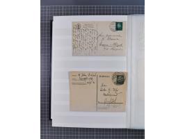 1900/50, Grosses Albummit Briefen/Karten/Dokumenten ab Bayern, dabei Arbeitsbuch 1934-46, Gewerkschaftsausweis, dazu 36 K.u.K