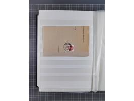 1900/50, Grosses Albummit Briefen/Karten/Dokumenten ab Bayern, dabei Arbeitsbuch 1934-46, Gewerkschaftsausweis, dazu 36 K.u.K