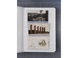 1900/50, Grosses Albummit Briefen/Karten/Dokumenten ab Bayern, dabei Arbeitsbuch 1934-46, Gewerkschaftsausweis, dazu 36 K.u.K