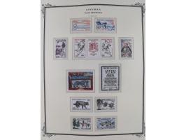 1973/2008, Collection mint on Scott Album leaves including S/S