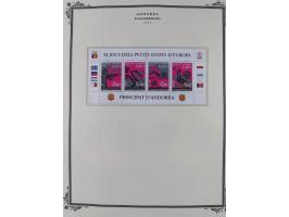 1973/2008, Collection mint on Scott Album leaves including S/S