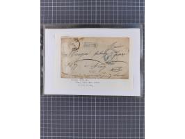 1870/84 (ca.), umfangreicher Bestand mit 64 Briefen, viele interessante Verwendungen, Schwerpunkt Postgeschichte 1870/71, dab