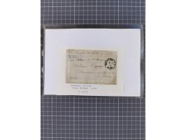 1870/84 (ca.), umfangreicher Bestand mit 64 Briefen, viele interessante Verwendungen, Schwerpunkt Postgeschichte 1870/71, dab