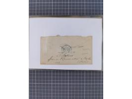 1870/84 (ca.), umfangreicher Bestand mit 64 Briefen, viele interessante Verwendungen, Schwerpunkt Postgeschichte 1870/71, dab