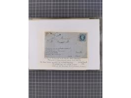 1870/84 (ca.), umfangreicher Bestand mit 64 Briefen, viele interessante Verwendungen, Schwerpunkt Postgeschichte 1870/71, dab