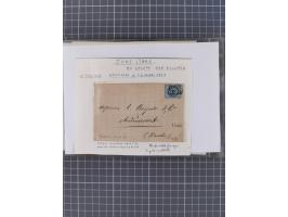 1870/84 (ca.), umfangreicher Bestand mit 64 Briefen, viele interessante Verwendungen, Schwerpunkt Postgeschichte 1870/71, dab