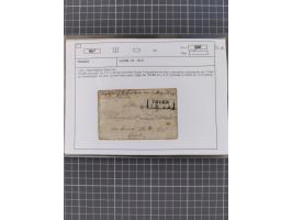 1870/84 (ca.), umfangreicher Bestand mit 64 Briefen, viele interessante Verwendungen, Schwerpunkt Postgeschichte 1870/71, dab