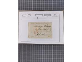 1870/84 (ca.), umfangreicher Bestand mit 64 Briefen, viele interessante Verwendungen, Schwerpunkt Postgeschichte 1870/71, dab