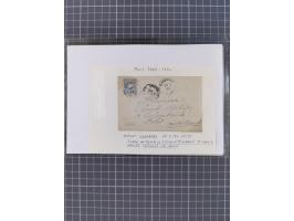 1870/84 (ca.), umfangreicher Bestand mit 64 Briefen, viele interessante Verwendungen, Schwerpunkt Postgeschichte 1870/71, dab