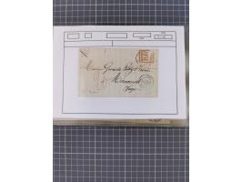 1870/84 (ca.), umfangreicher Bestand mit 64 Briefen, viele interessante Verwendungen, Schwerpunkt Postgeschichte 1870/71, dab