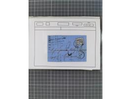 1870/84 (ca.), umfangreicher Bestand mit 64 Briefen, viele interessante Verwendungen, Schwerpunkt Postgeschichte 1870/71, dab